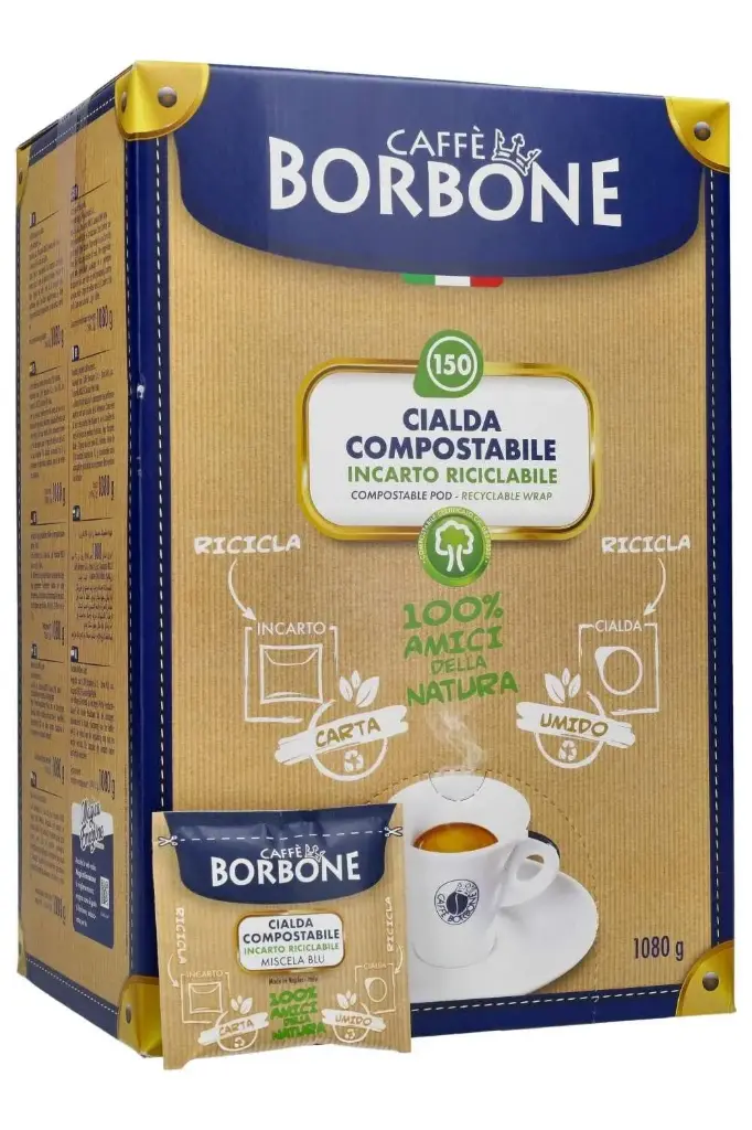 Borbone Caffè Cialde ESE 44 mm Miscela BLU - Conf. 150