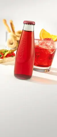 San Pellegrino Sanbittèr Rosso - Vetro 100ml - Conf. Da 8 Bottigliette