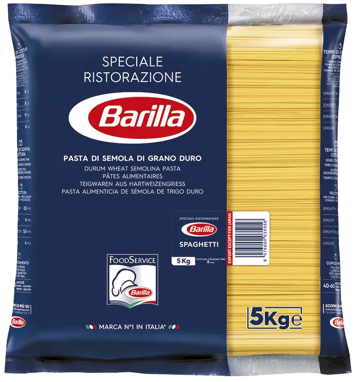 Barilla Spaghetti n. 5 confezione da 5kg 