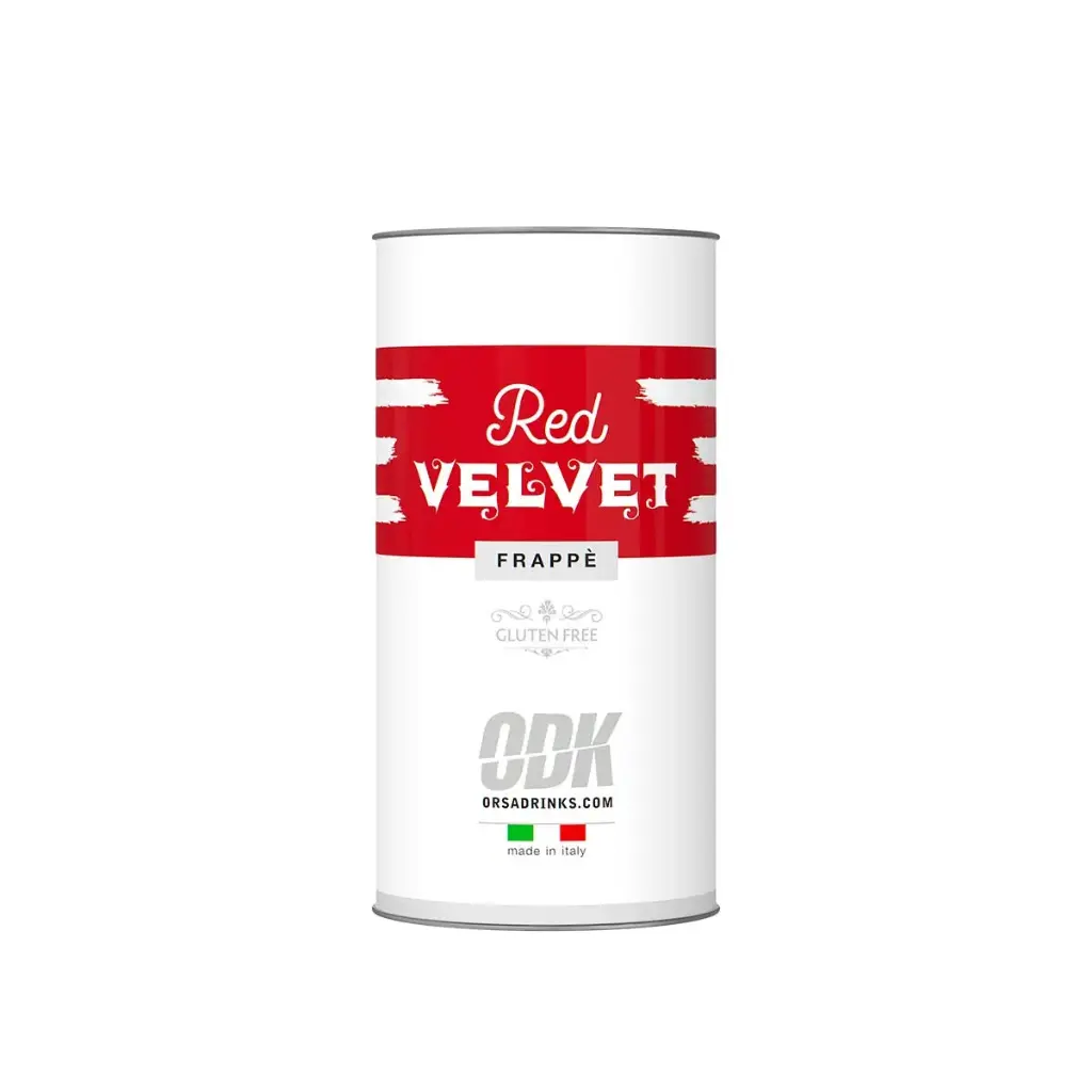 OrsaDrinks Frappè RED VELVET - Latta 1Kg 