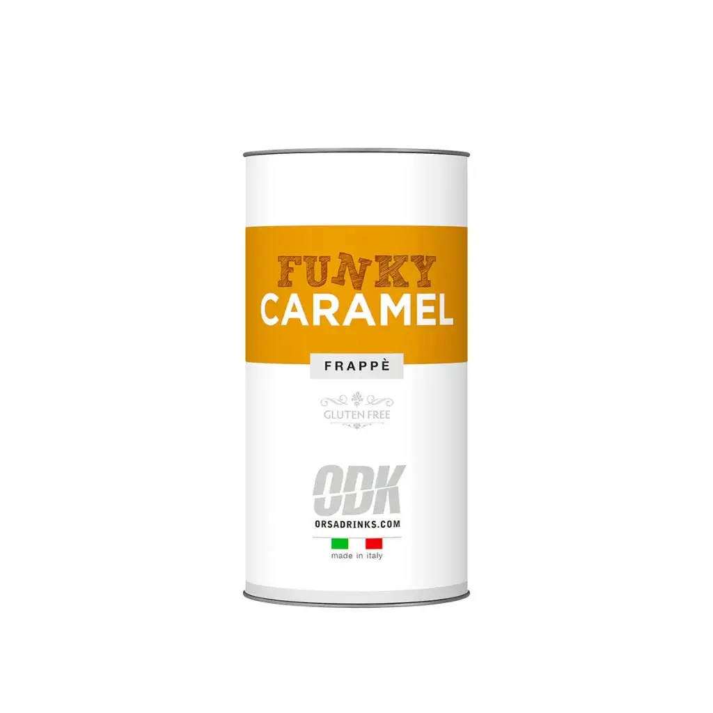 OrsaDrinks Frappè FUNKY CARAMEL - Latta 1Kg 