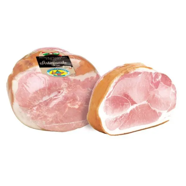 Ermes Fontana Prosciutto Cotto Alta Qualita Nazionale Emiliano Artigiano Dimezzato (peso ca 6kg) al Kg 