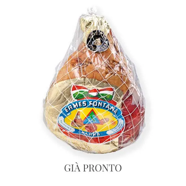 Ermes Fontana Prosciutto Crudo Parma DOP Regina s/o Taglio Fiore 16 mesi al Kg (circa Kg 7,5) 