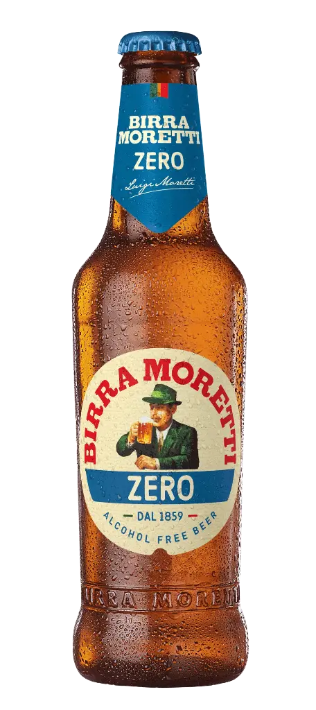 Birra Moretti Zero - bottiglia 33cl - conf. 24 pz 