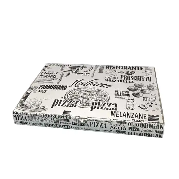 Box Pizza Scatole 33 x 33 altezza 3 cm - Conf. 100 pezzi