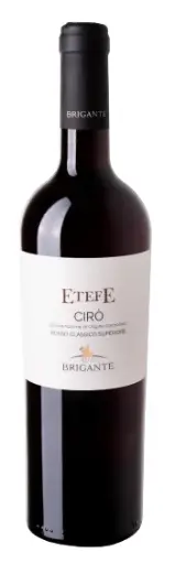 [DC010220] Brigante Cirò' DOC Rosso Classico Superiore ETEFE 2021 - 0,75cl - Vol. 13,5%
