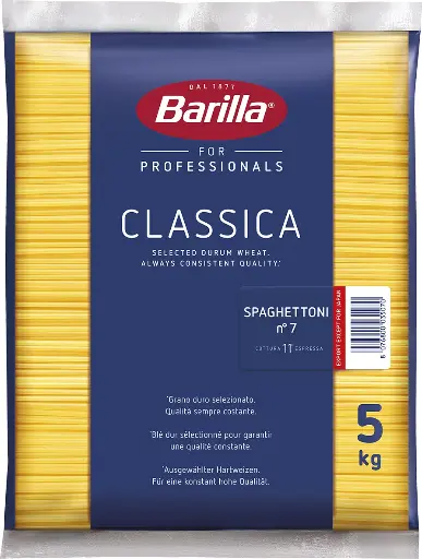 Barilla Spaghetti n. 7 confezione da 5kg 