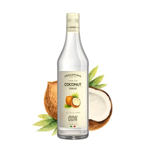 [LSY004GSA] OrsaDrinks Syrup Coconut / Cocco - Vetro 750ml   