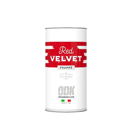 [LFR003LSA] OrsaDrinks Frappè RED VELVET - Latta 1Kg 