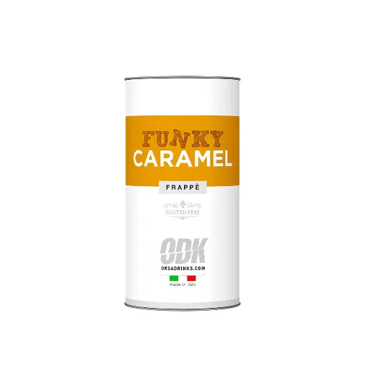 [LFR001LSA] OrsaDrinks Frappè FUNKY CARAMEL - Latta 1Kg 