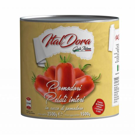 [DOR6M] Italdora Pomodori Pelati Interi - Latta 2,5 kg