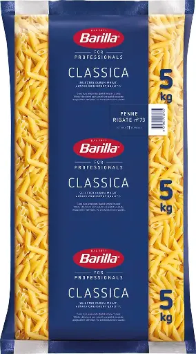 Barilla Penne Rigate Nr. 73 confezione da 5kg  