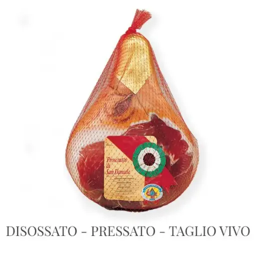 [1614003] Ermes Fontana Prosciutto Crudo San Daniele s/o Taglio coltello 16 mesi al Kg (circa Kg 7,5)  