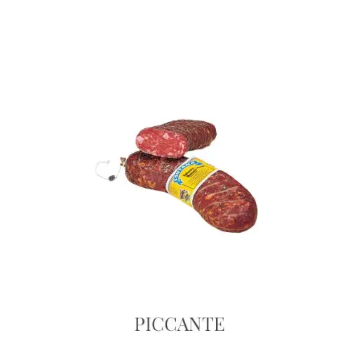 [51382500/SV] Ermes Fontana Salame Spianata piccante intera c/pelle sv al Kg (circa kg 2,5) 