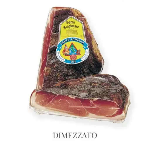 [64132001] Ermes Fontana Speck Stagionato dimezzato s/v 4m 