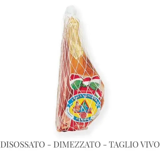 Ermes Fontana Trancio Prosciutto Crudo di Parma DOP Taglio coltello 16mesi (circa Kg 1,5) 