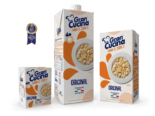 [1221] Gran Cucina Crema da Cucina Preparato Vegetale - 500ml 