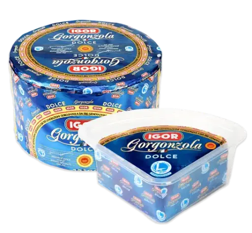 [38304] Igor Gorgonzola Dolce in Blu - Formato 1/8 (circa 1,5Kg) - Prezzo Kg