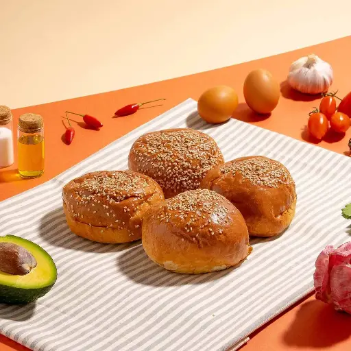 [SESAME-80] Mr. Dobelina Sesame Potato Rolls - Conf. 4 Bun da 80gr Maxi 