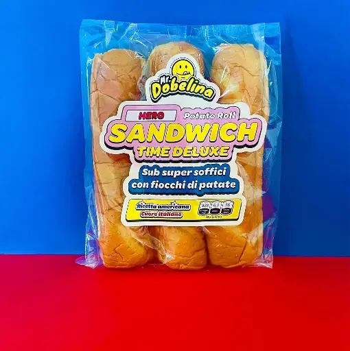 [HERO-160] Mr. Dobelina Hero Potato Rolls - Conf. 3 Bun da 160gr 
