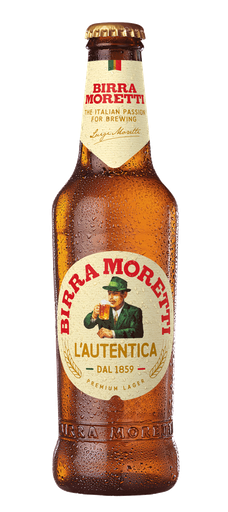 [2991] Birra Moretti L’Autentica - bottiglia 33cl - conf. 24 pz