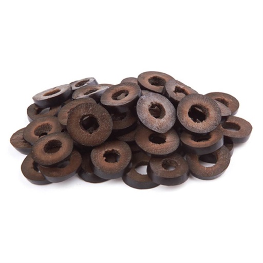 Sapori a Tavola Olive Nere a Rondelle - Latta 4.2Kg