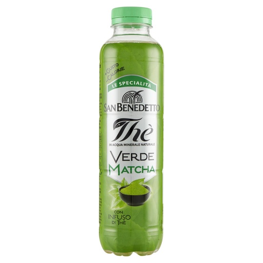 [69786] San Benedetto Le Specialita The Verde Matcha - Pet 400ml - Conf. 12 Pz