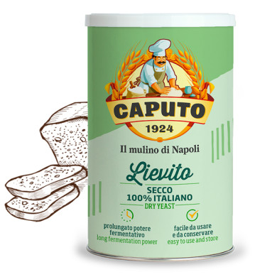 Caputo Lievito Secco Barattolo 100gr 