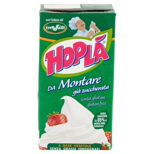 HOPLA' Panna da montare zuccherata - Tetra Pack 500 ML